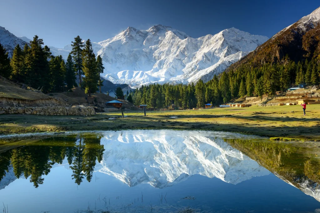 Gilgit-Baltistan is one of the beautiful places in northern Pakistan known for its natural beauty.