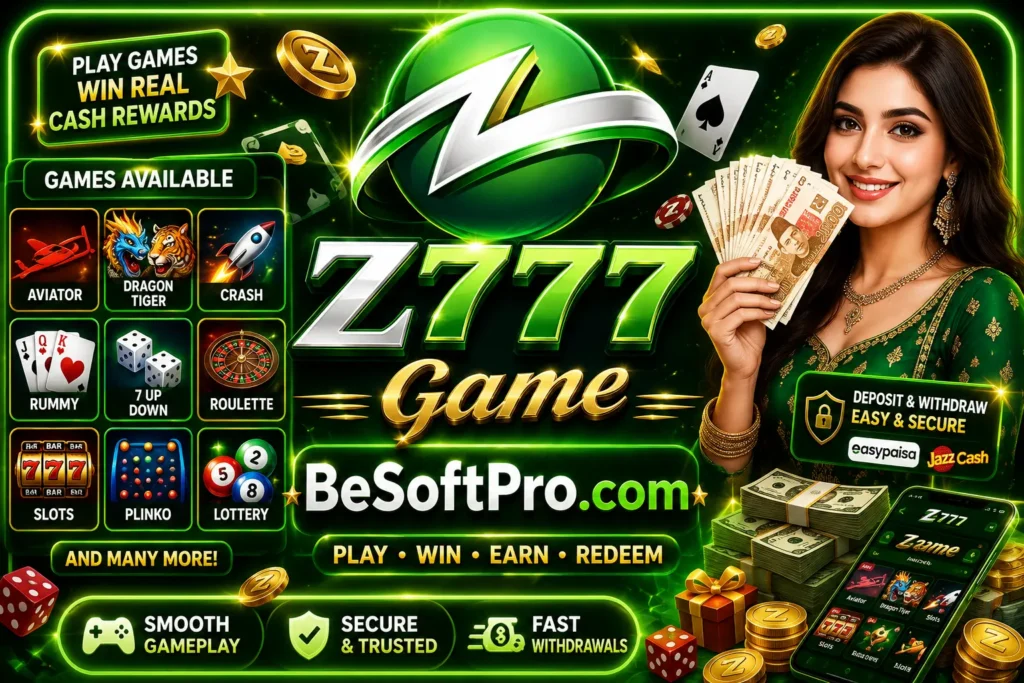 Z777 Game is one of the best Android earning platforms that Android users may use for entertainment as well as earning purposes.