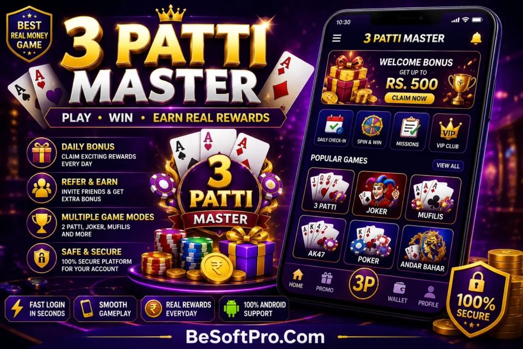 3 Patti Master is the best-earning game in Pakistan for Android users