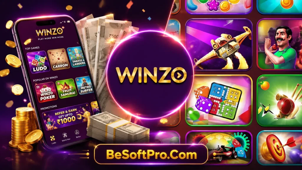 WinZO Game is one of the best earning games in Pakistan for Android users