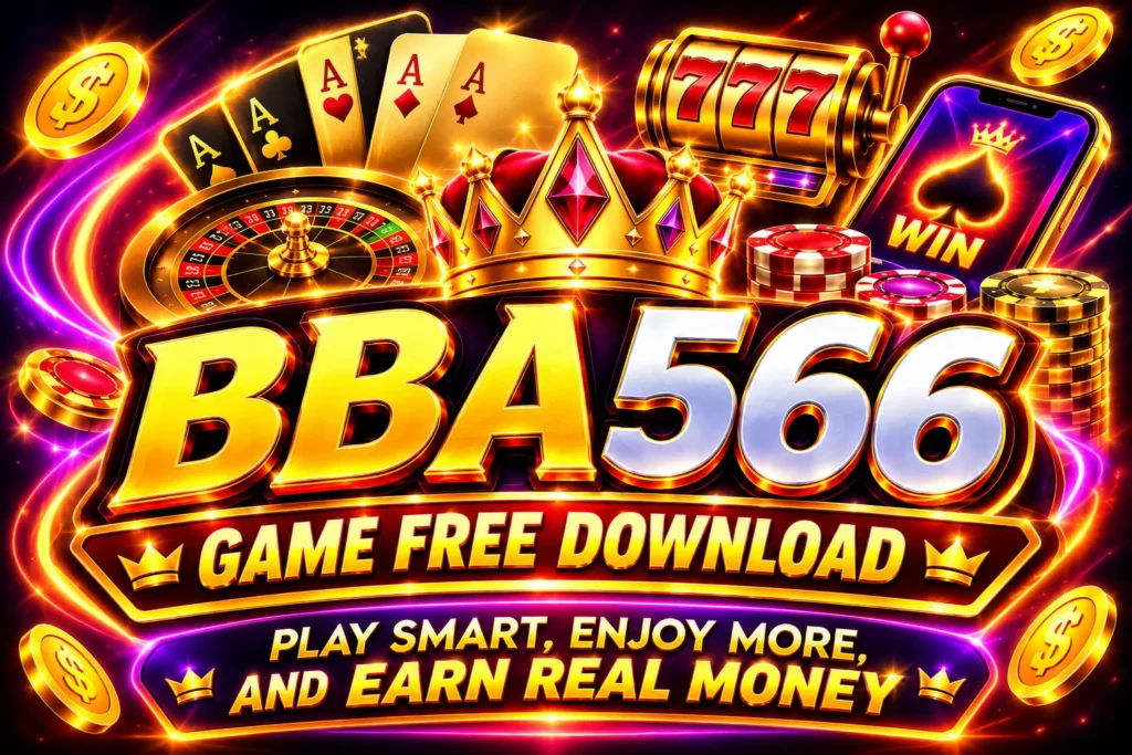 Download BBA566 Game Latest Version on your Android, play games, and earn real money.