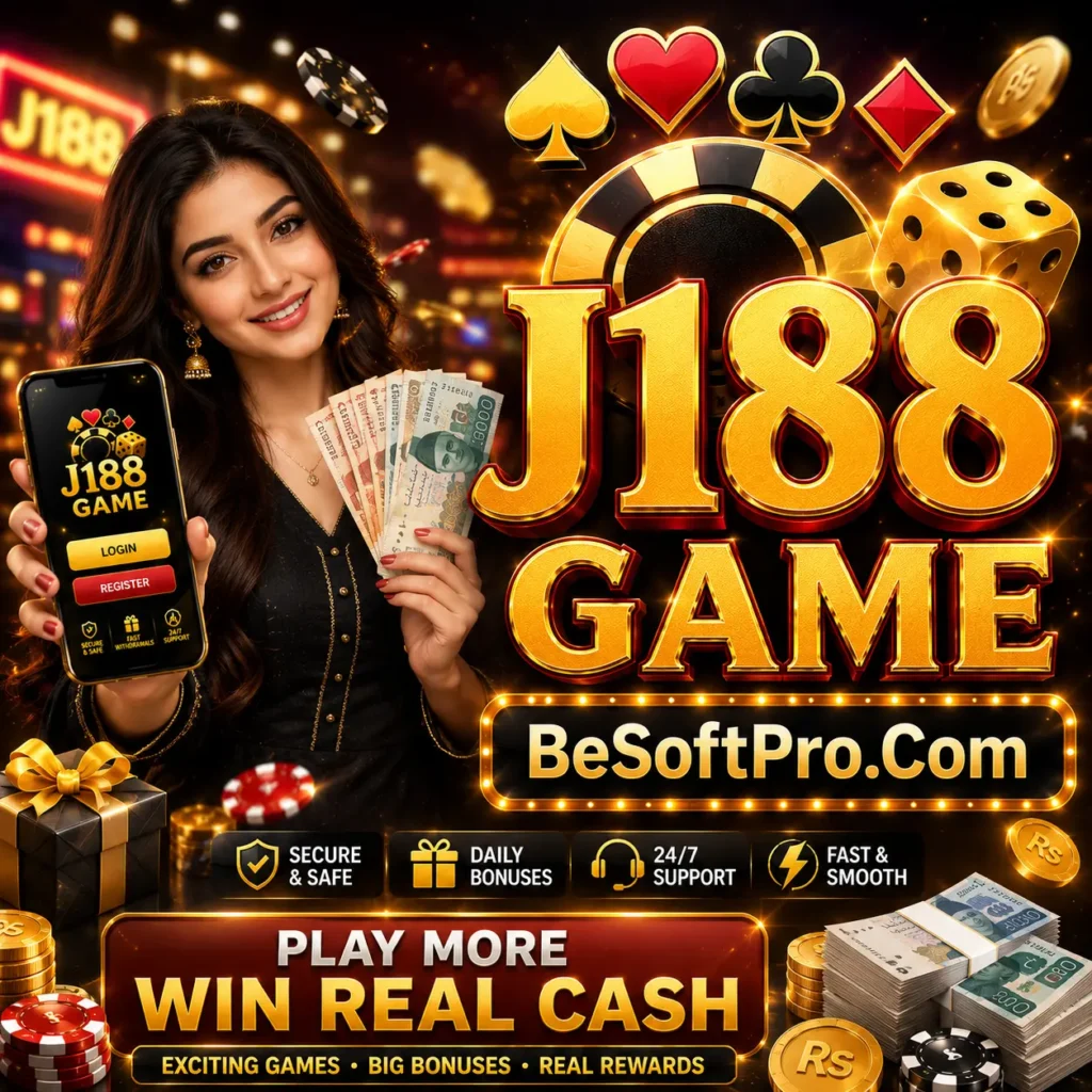 J188 Game Download is one of the best new APK earning games in Pakistan.