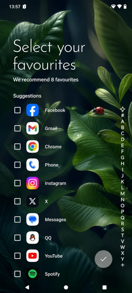 Niagara Launcher APK for Android offers several features to make the smartphone more effective and efficient.