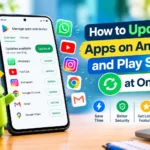 Learn how to update apps on Android and Google Play Store at once with this easy guide. Enable automatic updates, save time, and enjoy new features.